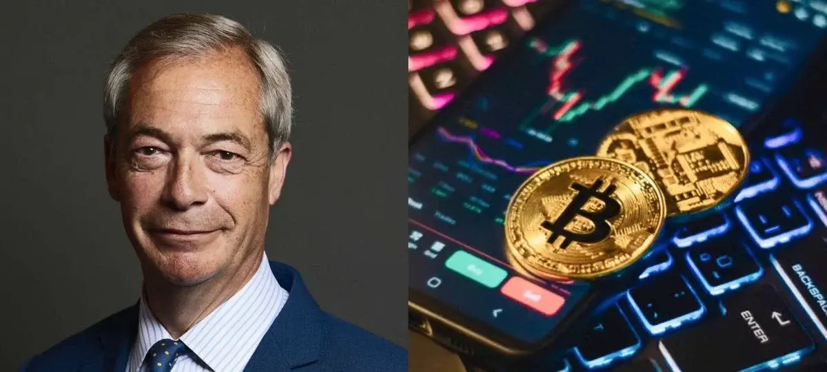 Nigel Farage Linked To Crypto Gambling Row