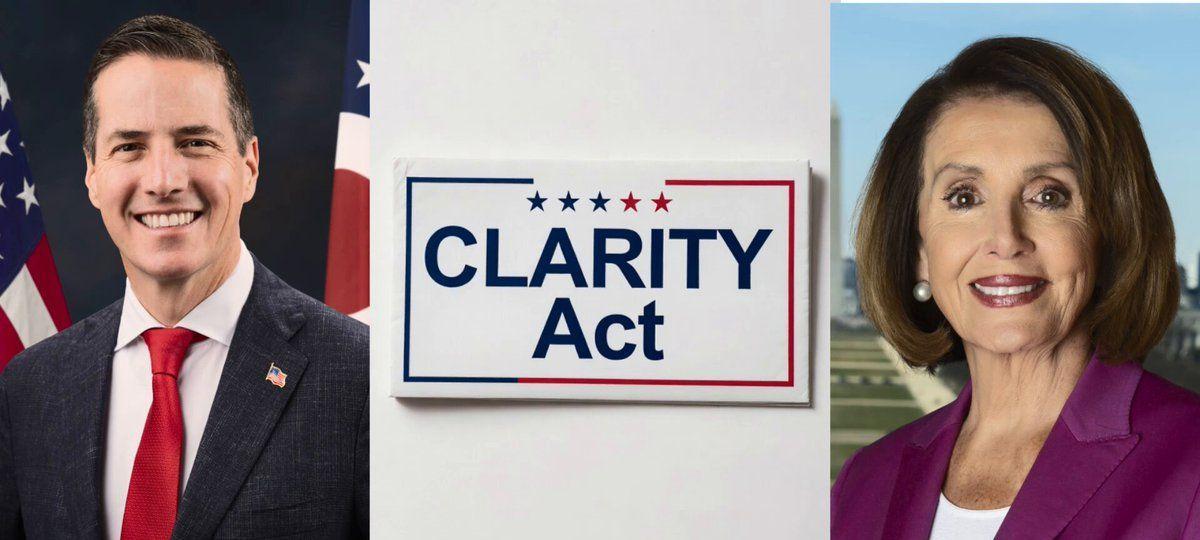 Sen. Bernie Moreno Links Nancy Pelosi To CLARITY Act Debate
