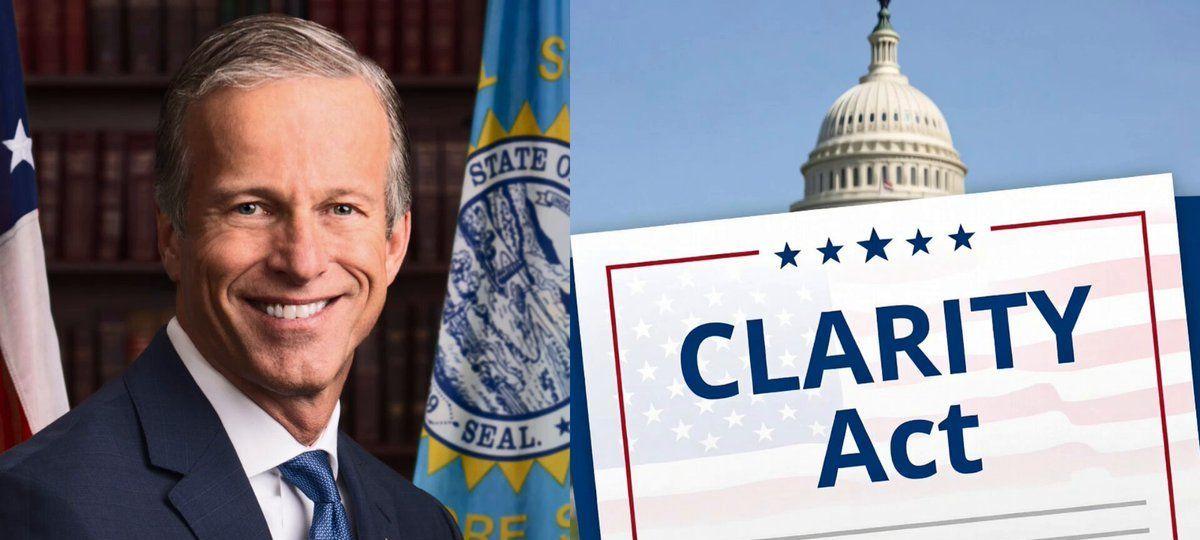 Sen. Thune Vows CLARITY Act Vote Next Week, With Or Without Democrats