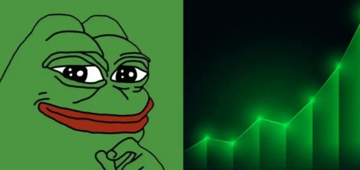 PEPE jumps 15% as memecoins rally alongside the broader market rebound