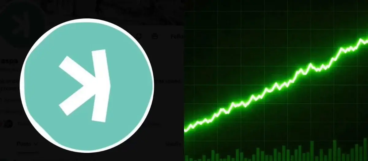 Kaspa Trading volume hits double figures