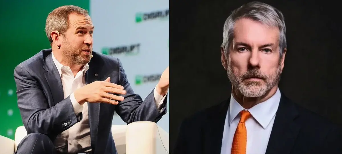 Ripple CEO Takes Fresh Shot At Saylor's Strategy