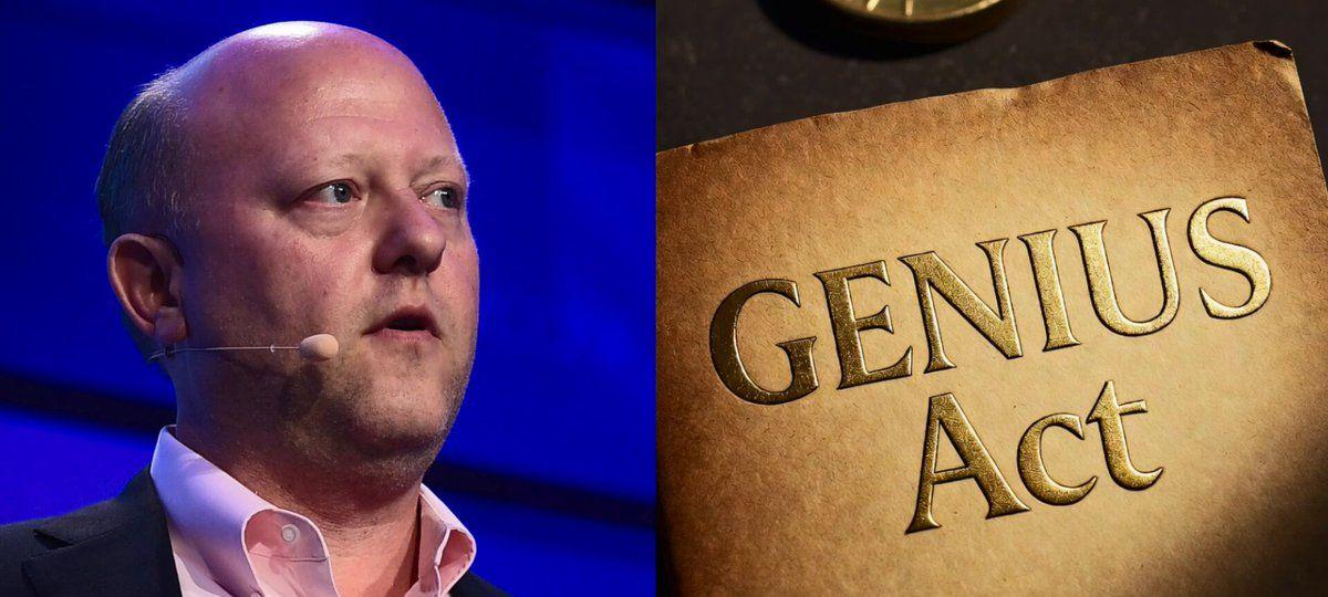 Circle CEO Hails GENIUS Act