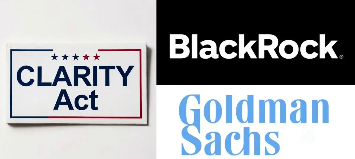 Wall Street Giants Including BlackRock Backs CLARITY Act With $30T Muscle