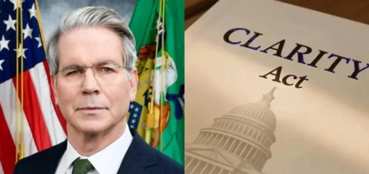 Treasury Secretary Scott Bessent would use the CLARITY Act's new powers if stablecoins harm community banks